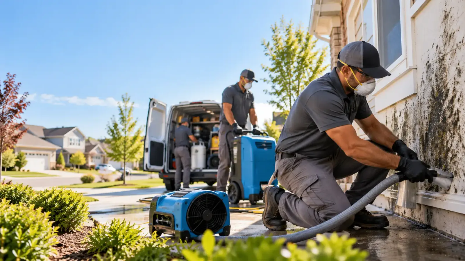 Mold Remediation in Grandfalls, TX